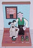 Wallace & Gromit Alarm Clock - circa - 1995
