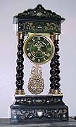 Ebony Empire Clock - circa 1890