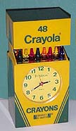 Crayola Crayons Clock - circa 1990