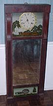 Mirror Clock - circa 1825