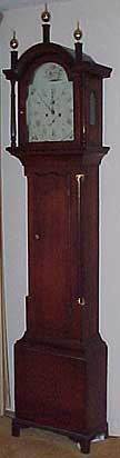 Roxbury style American Hall clock - Circa 1790