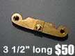 Howard Pendulum Tie Down for 2nd largest Wall Regulator, Banjo #2 or Figure 8 #7 - 3 1/2" long ($35.00)