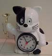 Japanese Rhythm Cat Bugler Clock - Circa 1992