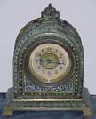 Brass Desk Clock - Circa 1920