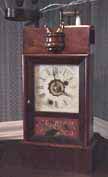 H.G. Davis Illuminating Alarm Clock - Circa 1880