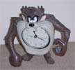 Warner Bros. Tasmanian Devil Clock - Circa 1995