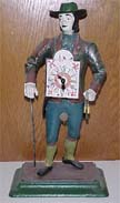 Tin Man Clock Peddler - Circa 1960